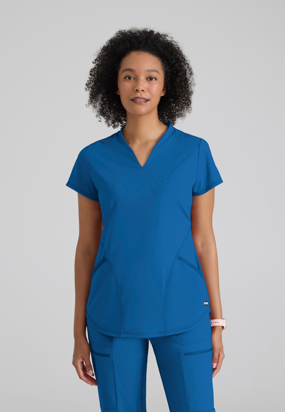 Grey's Anatomy™ Knit Stretch Women's Define 2-Pocket Knit Top