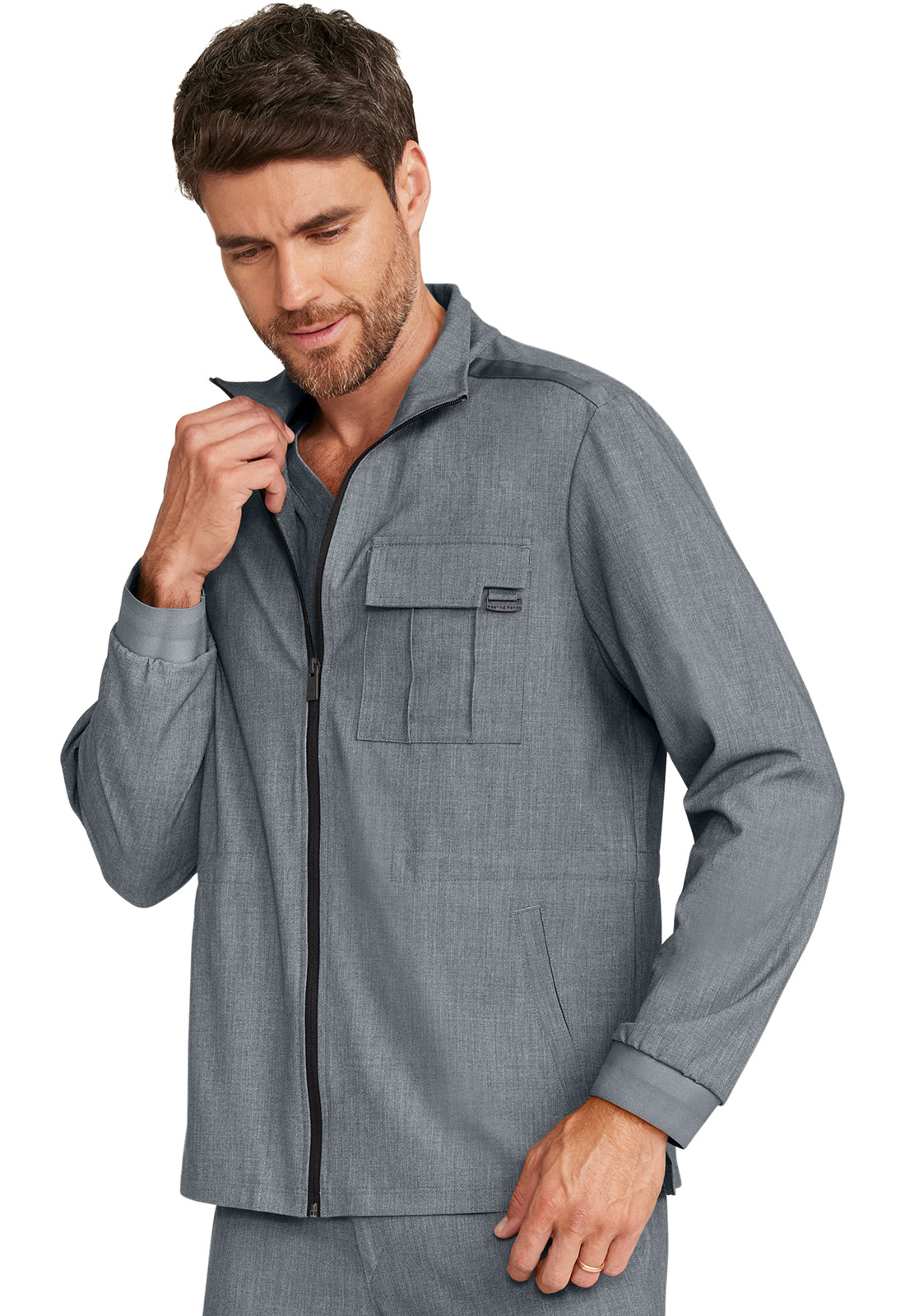 Healing Hands® Quest™ Men's Zip Front Utility Jacket
