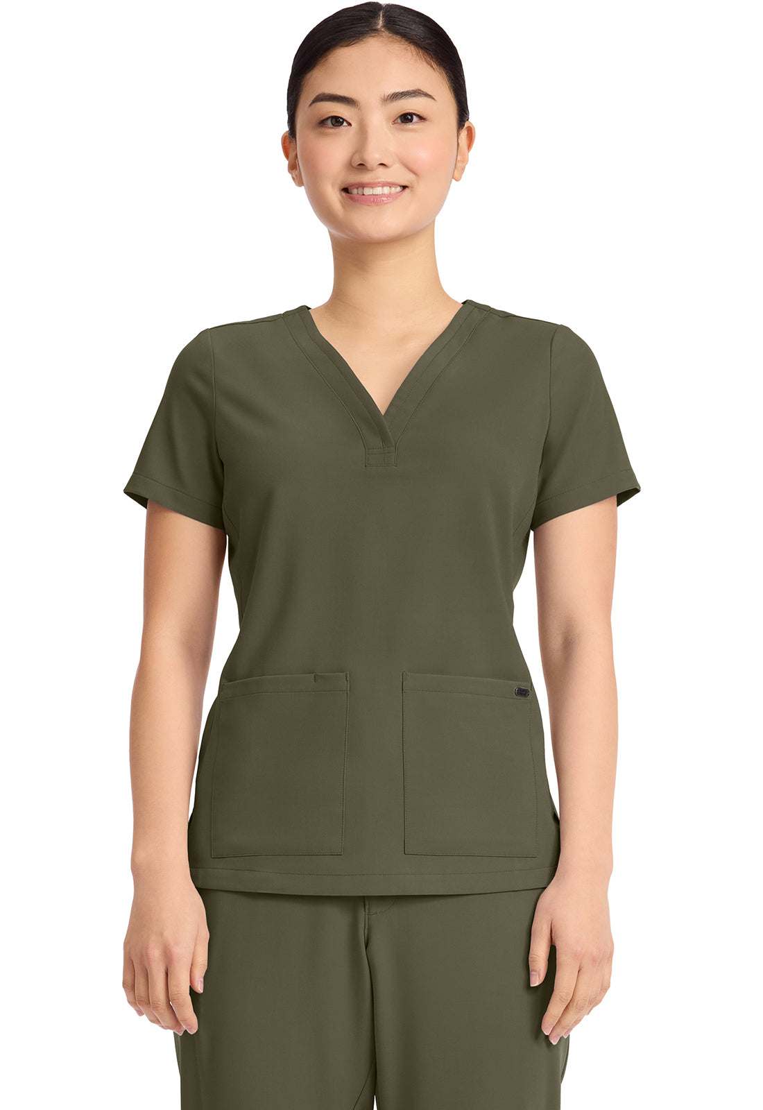 Healing Hands® Quest™ Women's 3-Pocket Y-Neck Top