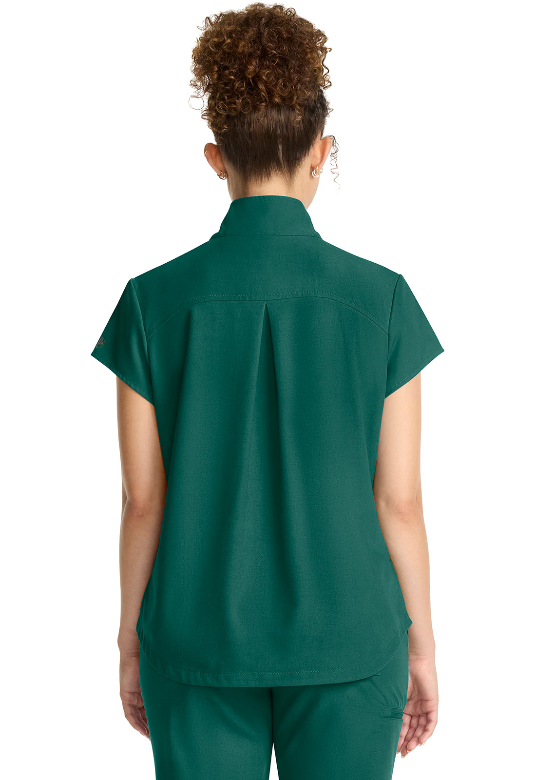 Healing Hands® Quest™ Women's Partial Zip Stand Collar Top