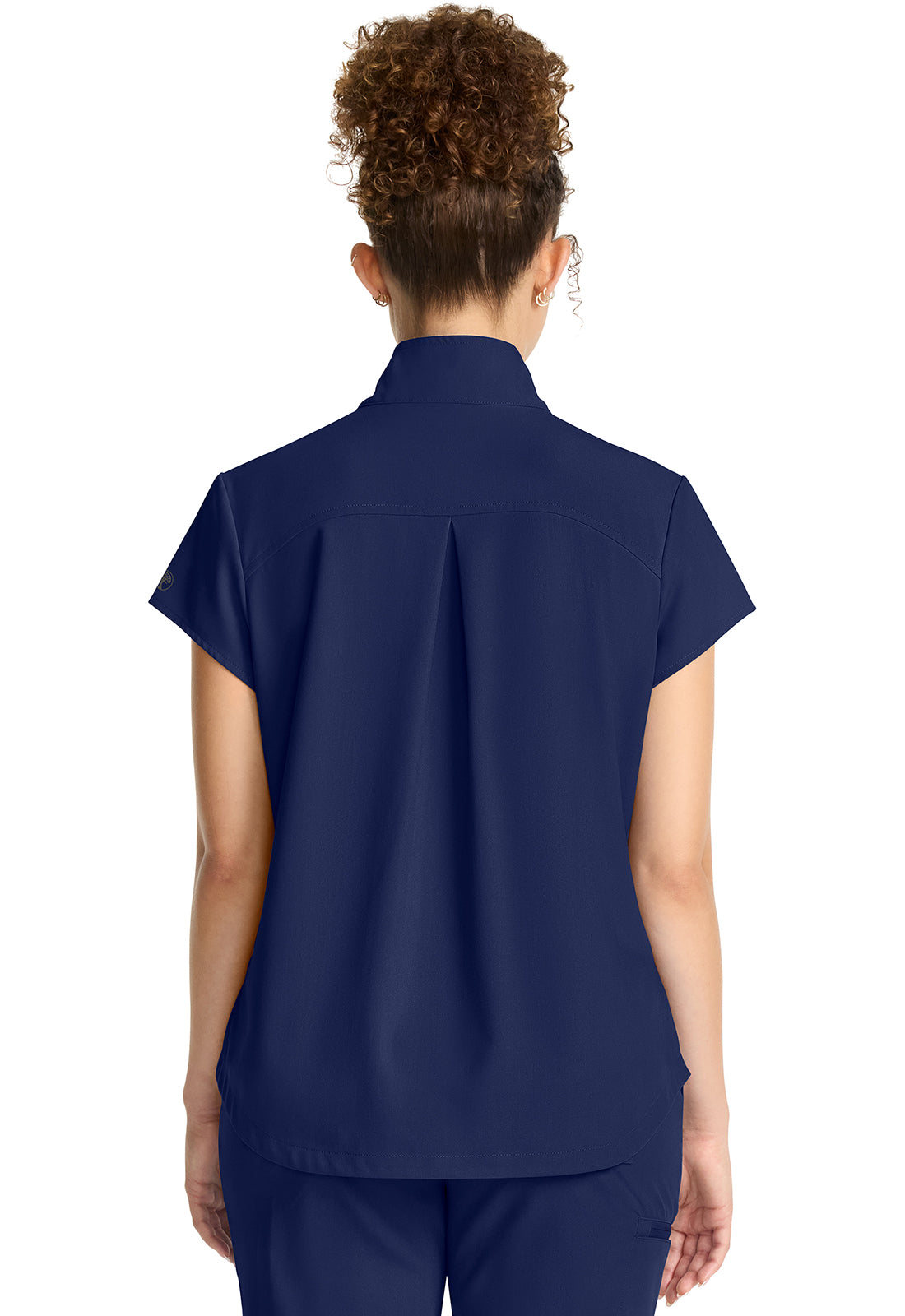 Healing Hands® Quest™ Women's Partial Zip Stand Collar Top