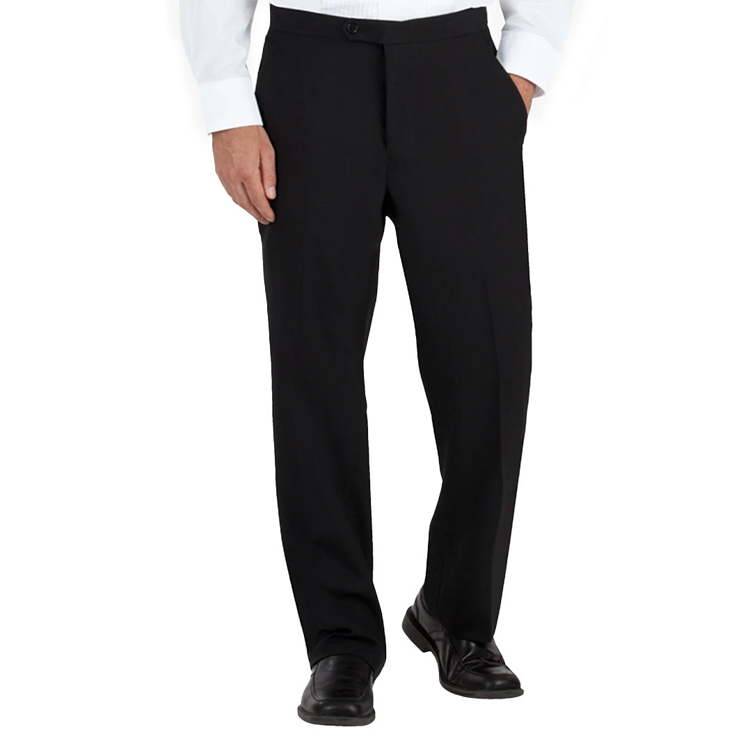 Henry Segal Men's Flat Front Comfort Waist Tuxedo Pant