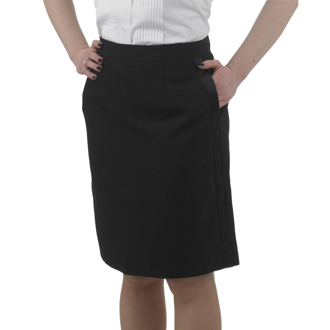 Henry Segal Women's Above-the-Knee Tuxedo Skirt
