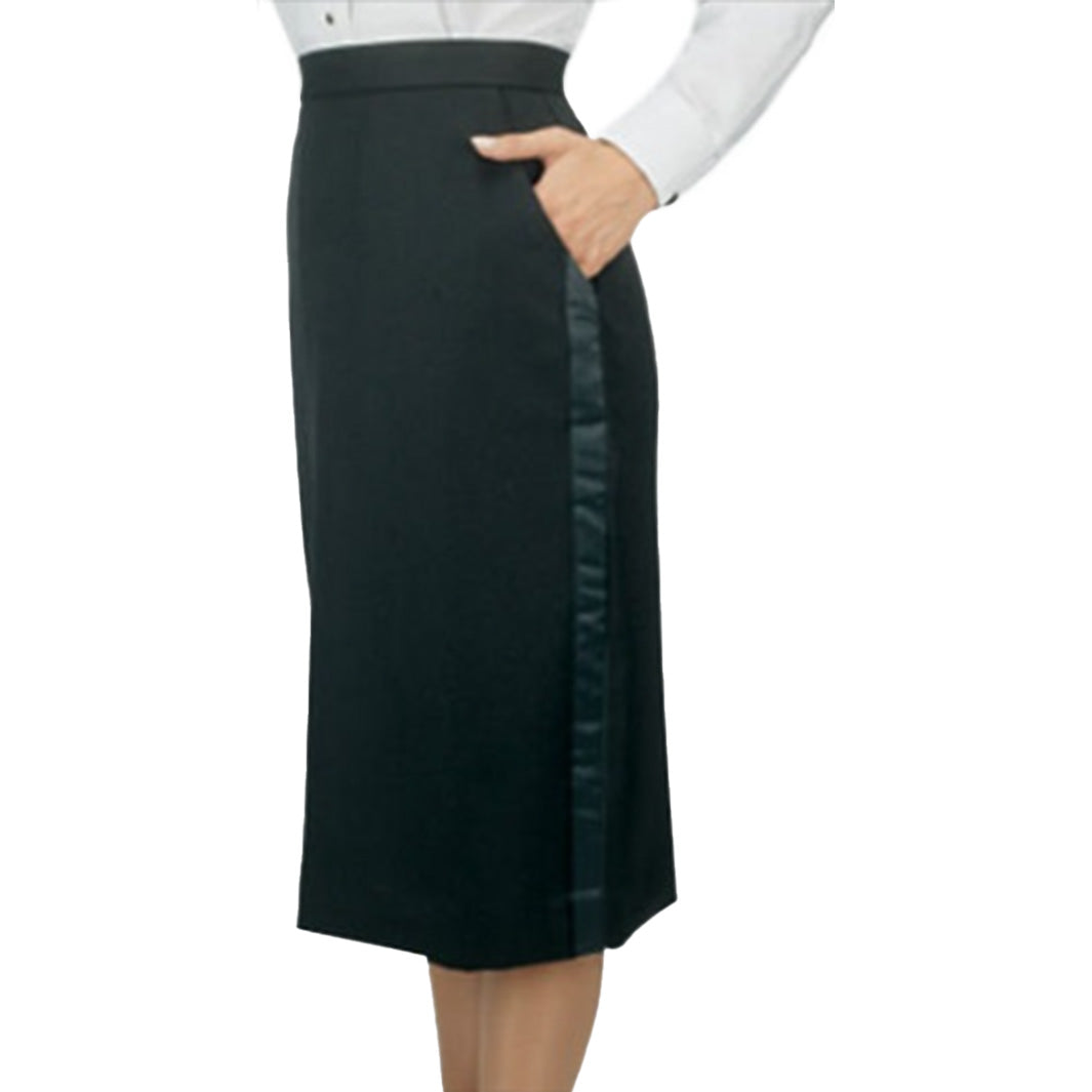 Henry Segal Women's Below-the-Knee Tuxedo Skirt