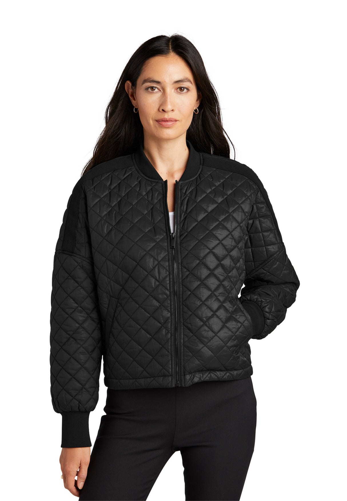Mercer+Mettle® Women’s Boxy Quilted Bomber Jacket