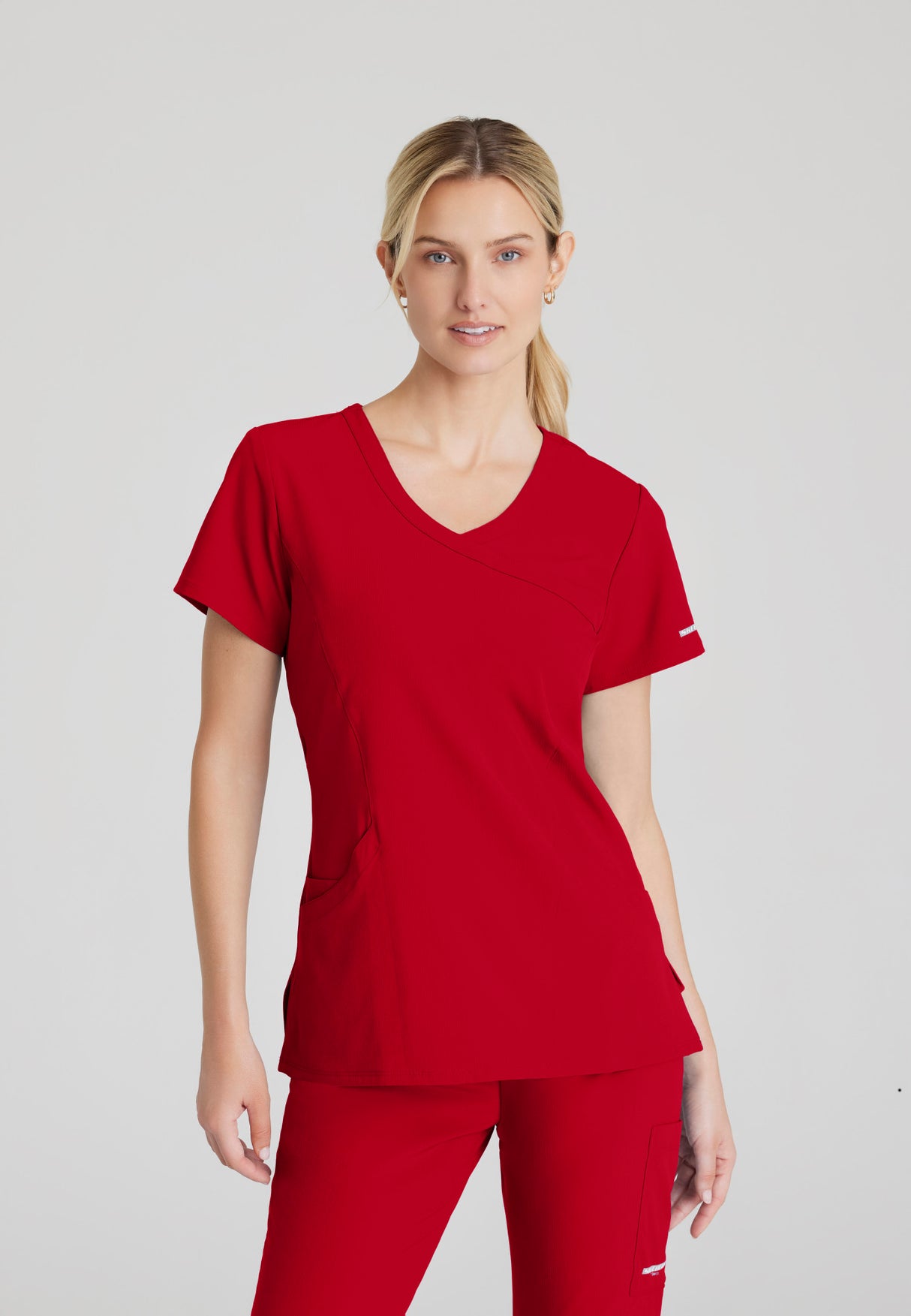 Skechers™ Women's Reliance 3-Pocket Crossover V-Neck Scrub Top