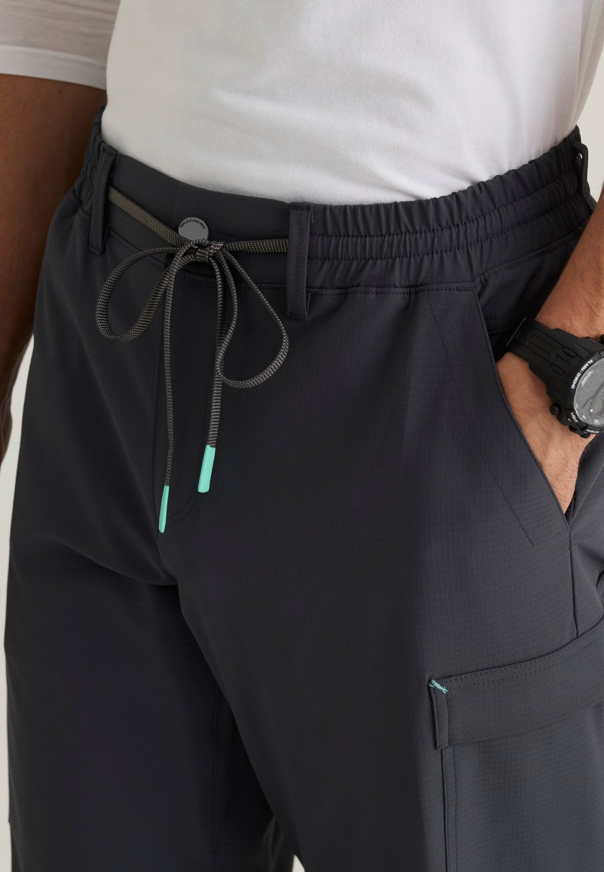 Skechers™ By Barco Ripstop Men's Terrain 6-Pocket Double Cargo Straight Leg Pant