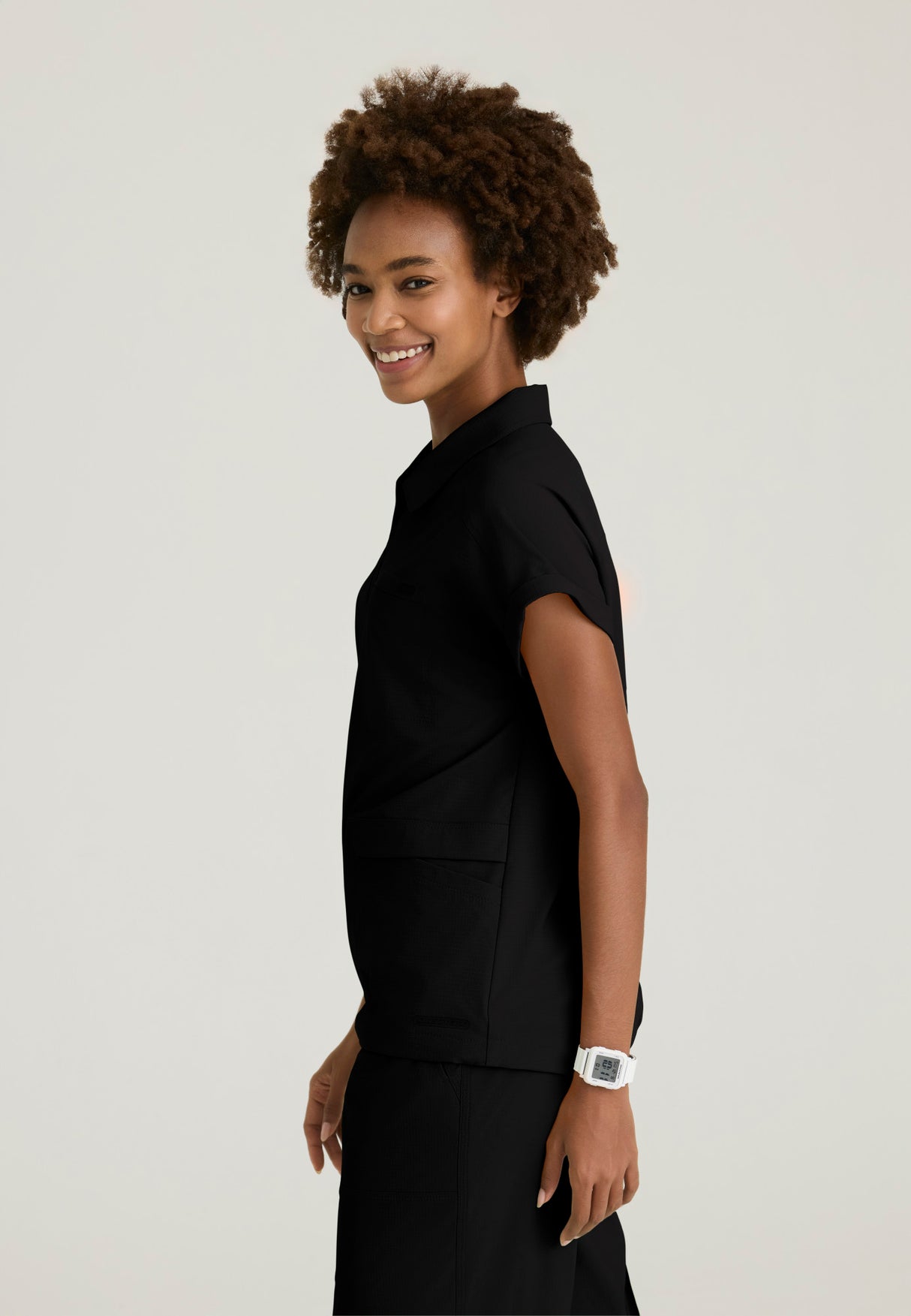 Skechers™ By Barco Ripstop Women's Charlie 3-Pocket Shirt Collar Top