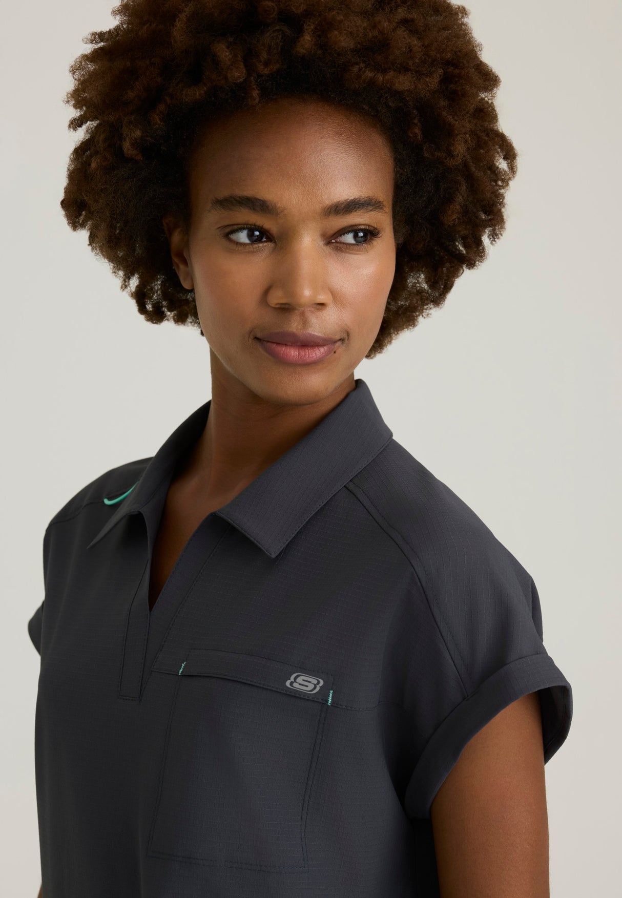 Skechers™ By Barco Ripstop Women's Charlie 3-Pocket Shirt Collar Top