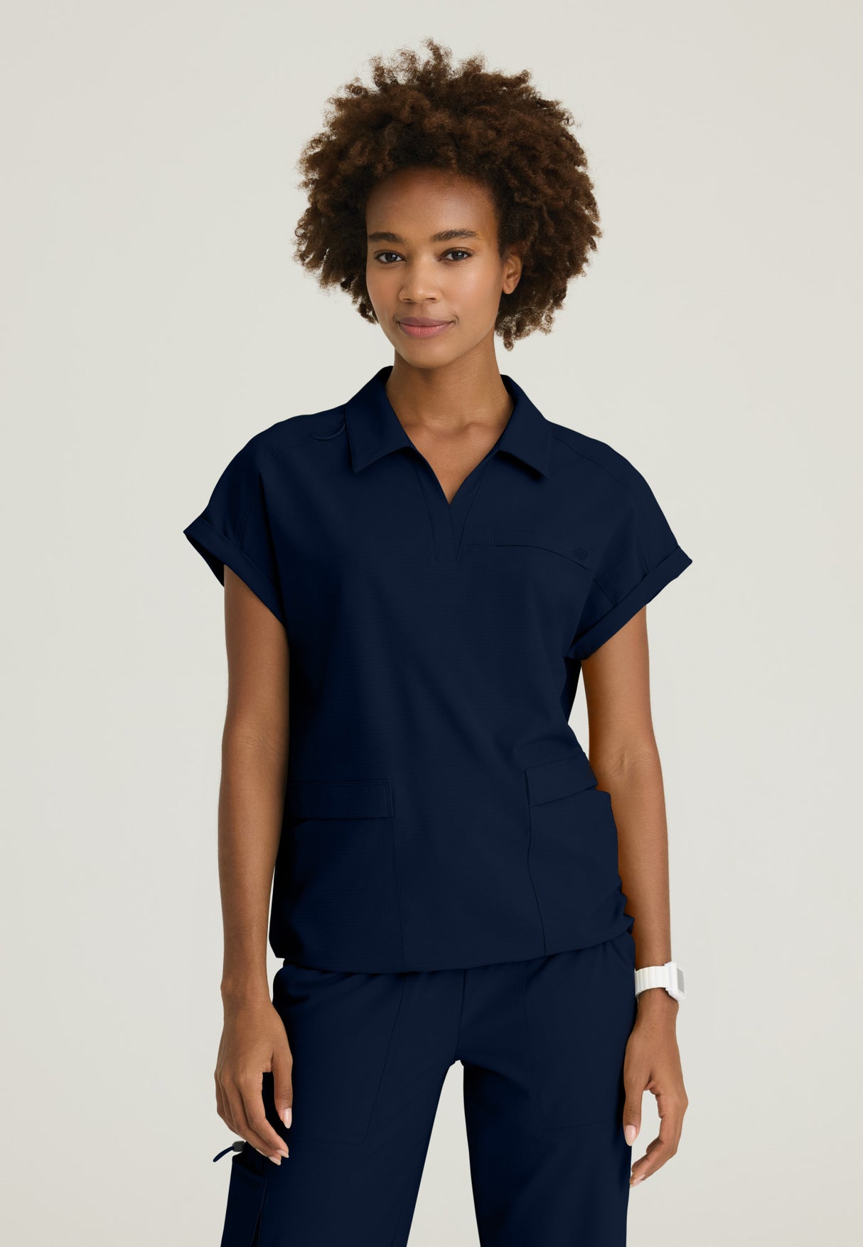 Skechers™ By Barco Ripstop Women's Charlie 3-Pocket Shirt Collar Top