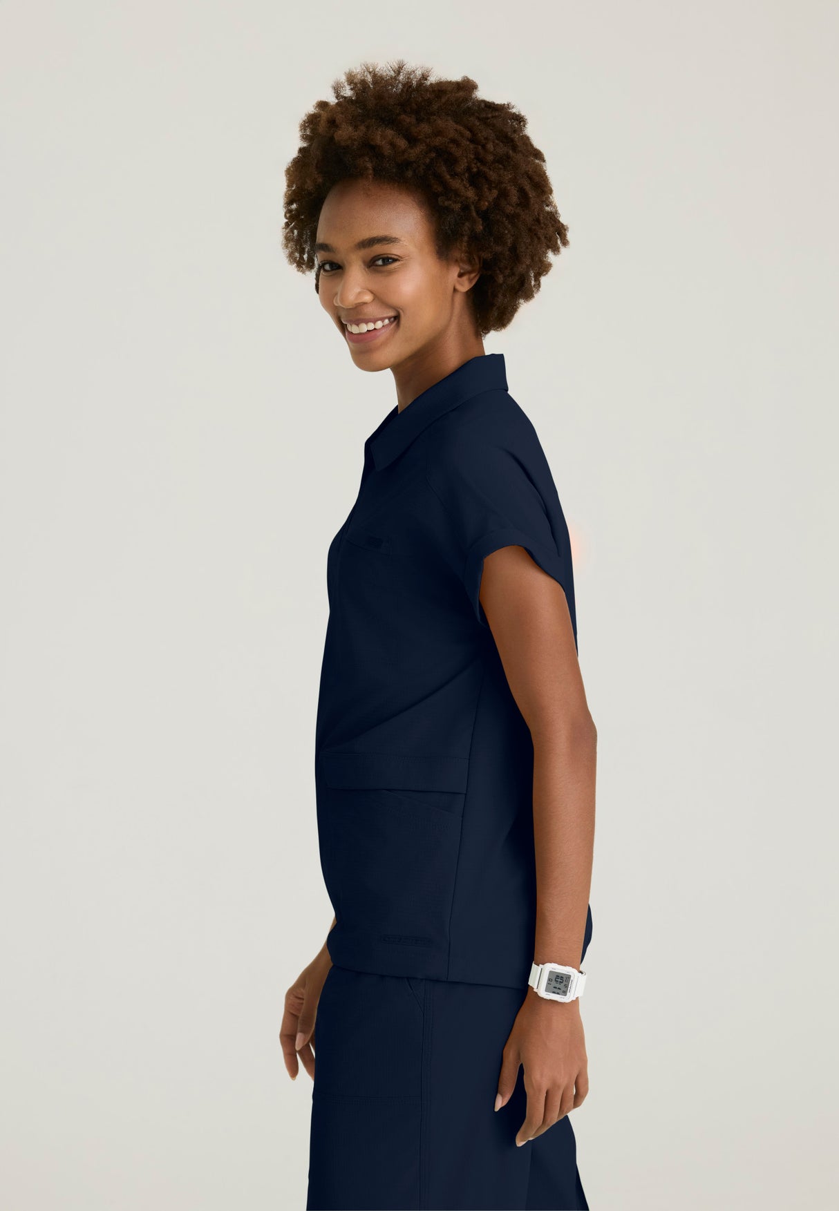 Skechers™ By Barco Ripstop Women's Charlie 3-Pocket Shirt Collar Top