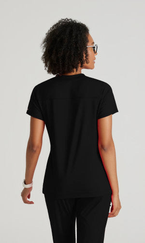 Barco One Performance Knits Women's Victory Knit V-Neck Top