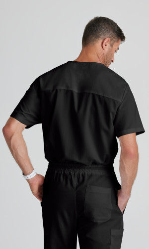 Grey's Anatomy™ Men's Evan 2-Pocket V-Neck Top