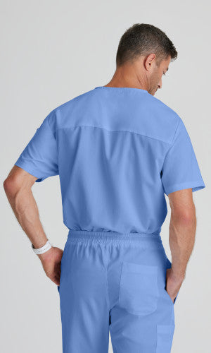 Grey's Anatomy™ Men's Evan 2-Pocket V-Neck Top
