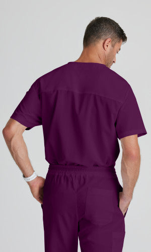 Grey's Anatomy™ Men's Evan 2-Pocket V-Neck Top