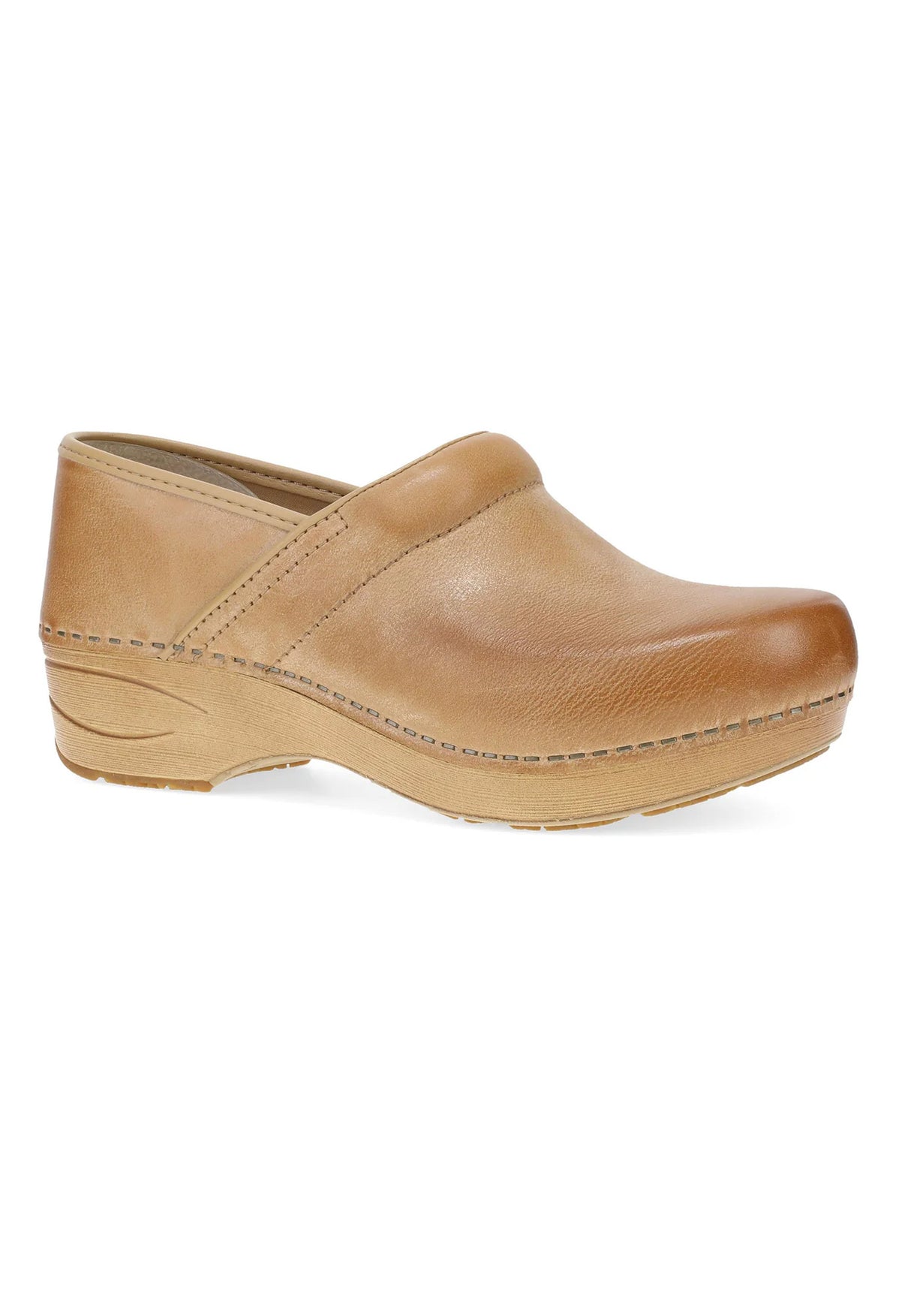 Dansko XP 2.0 Women's Honey Distressed Stapled Clog