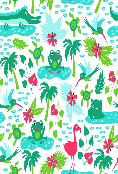 Cutieful Oasis Print Sheer Knee High Compression Socks 8-15 mmHg