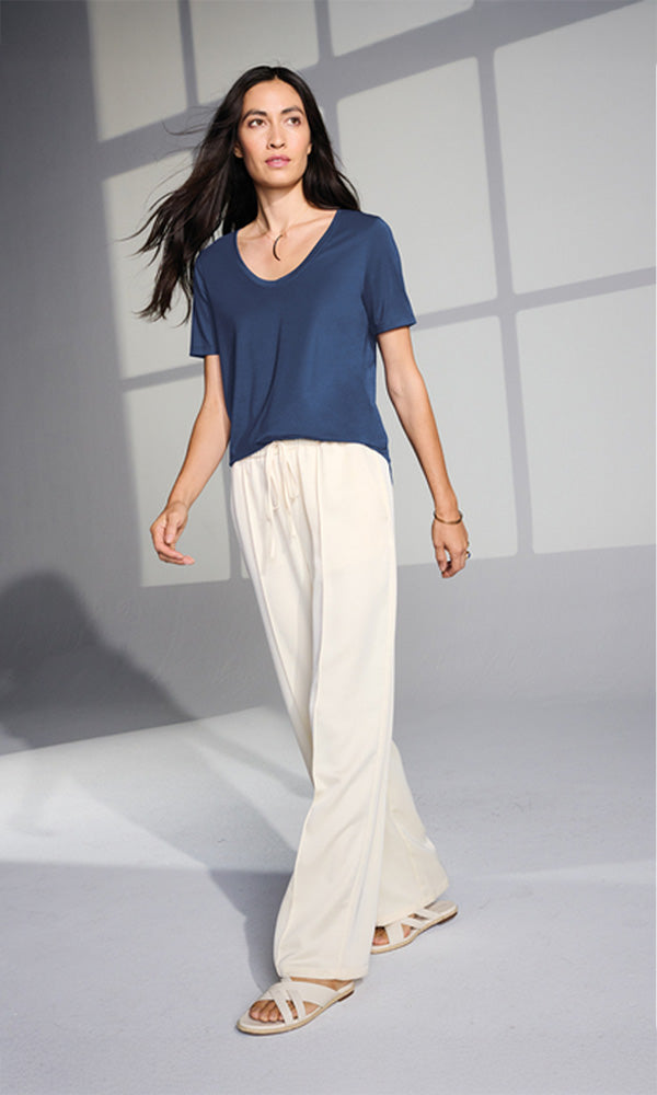 Mercer+Mettle® Women’s Stretch Jersey Relaxed Scoop