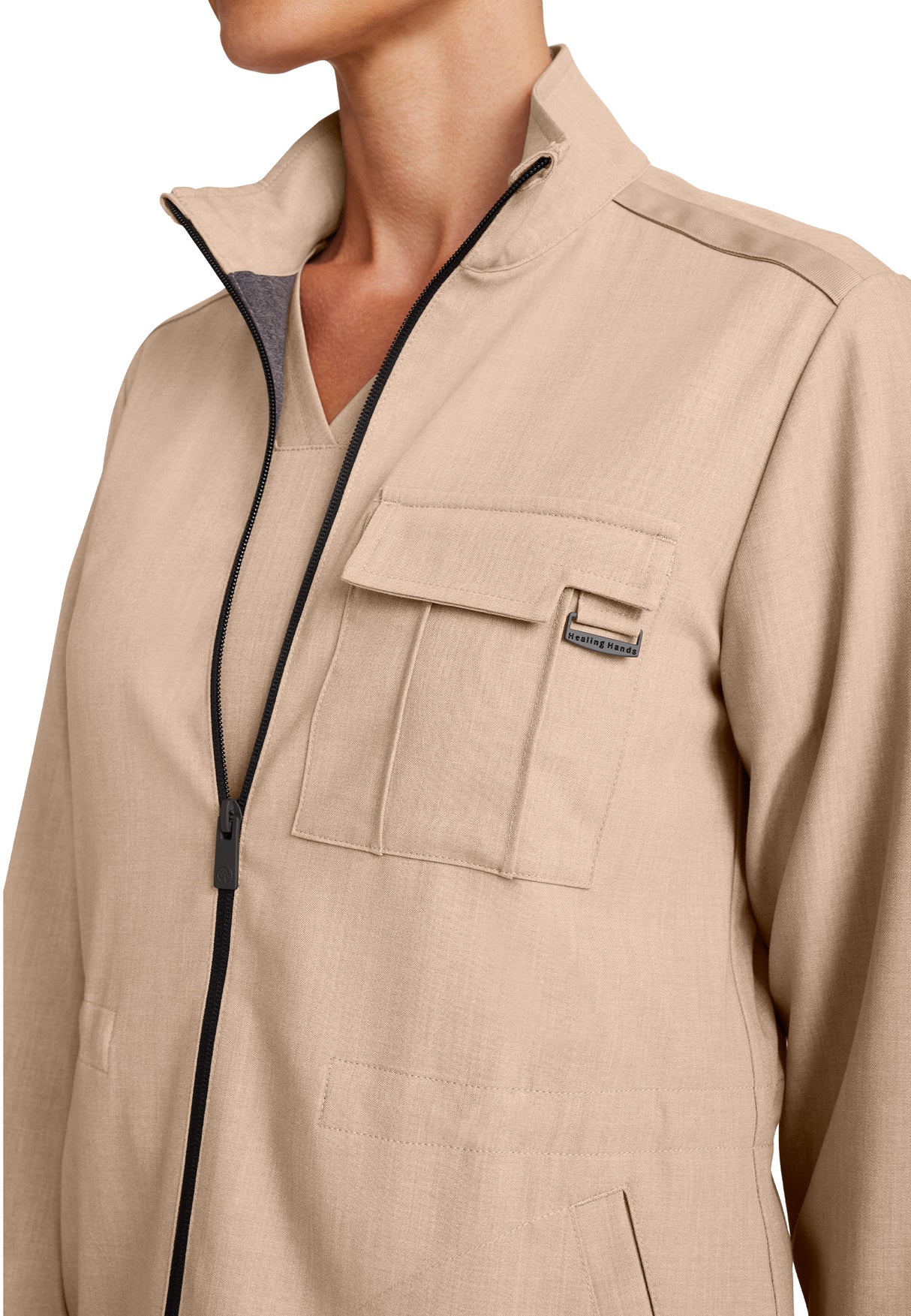 Healing Hands® Quest™ Women's Zip Front Utility Jacket