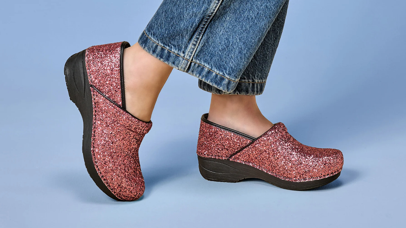 Meet The Pink Glitter Clogs Everyone is Talking About
