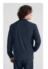 Grey's Anatomy™ Evolve Men's Cycle 3-Pocket Crewneck CiCLO® Scrub Jacket