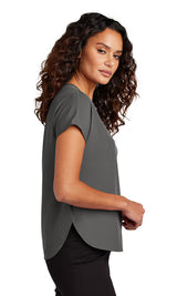 Mercer+Mettle® Women's Stretch Crepe Crew