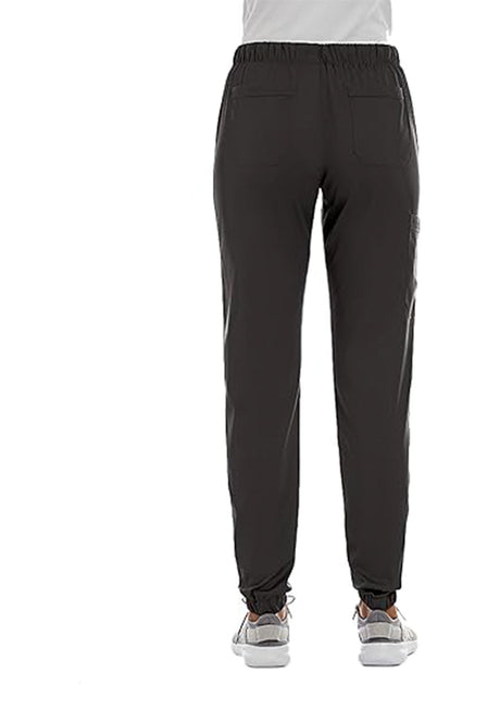 Elements by Alexanders Uniforms Women's 5 Pocket 4-Way Stretch Elastic Waistband Jogger Pant