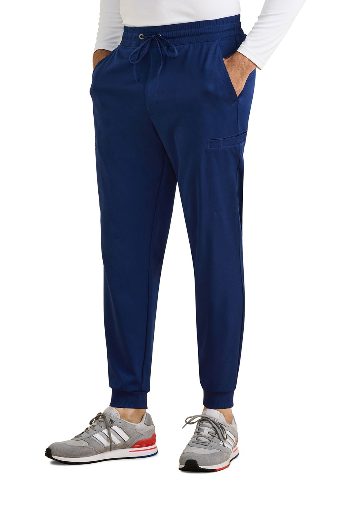 HH Works Men's Rafael Mid Rise Zip Fly 6-Pocket Jogger Regular Pant