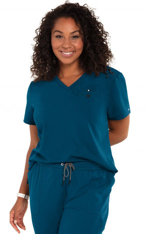 koi™ Next Gen Women's Ready to Work 1-Pocket Tuck-In Top