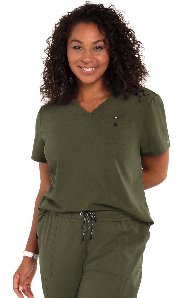 koi™ Next Gen Women's Ready to Work 1-Pocket Tuck-In Top