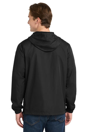 Sport-Tek® Men's Packable Anorak - Black