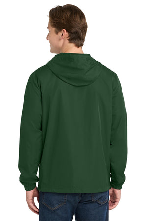 Sport-Tek® Men's Packable Anorak - Forest Green