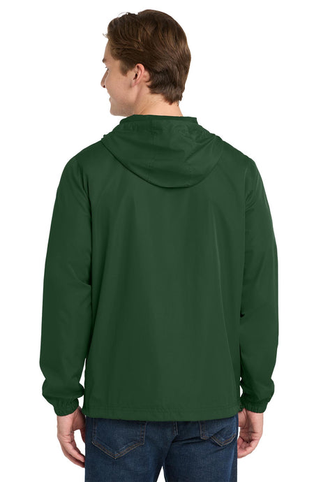 Sport-Tek® Men's Packable Anorak - Forest Green