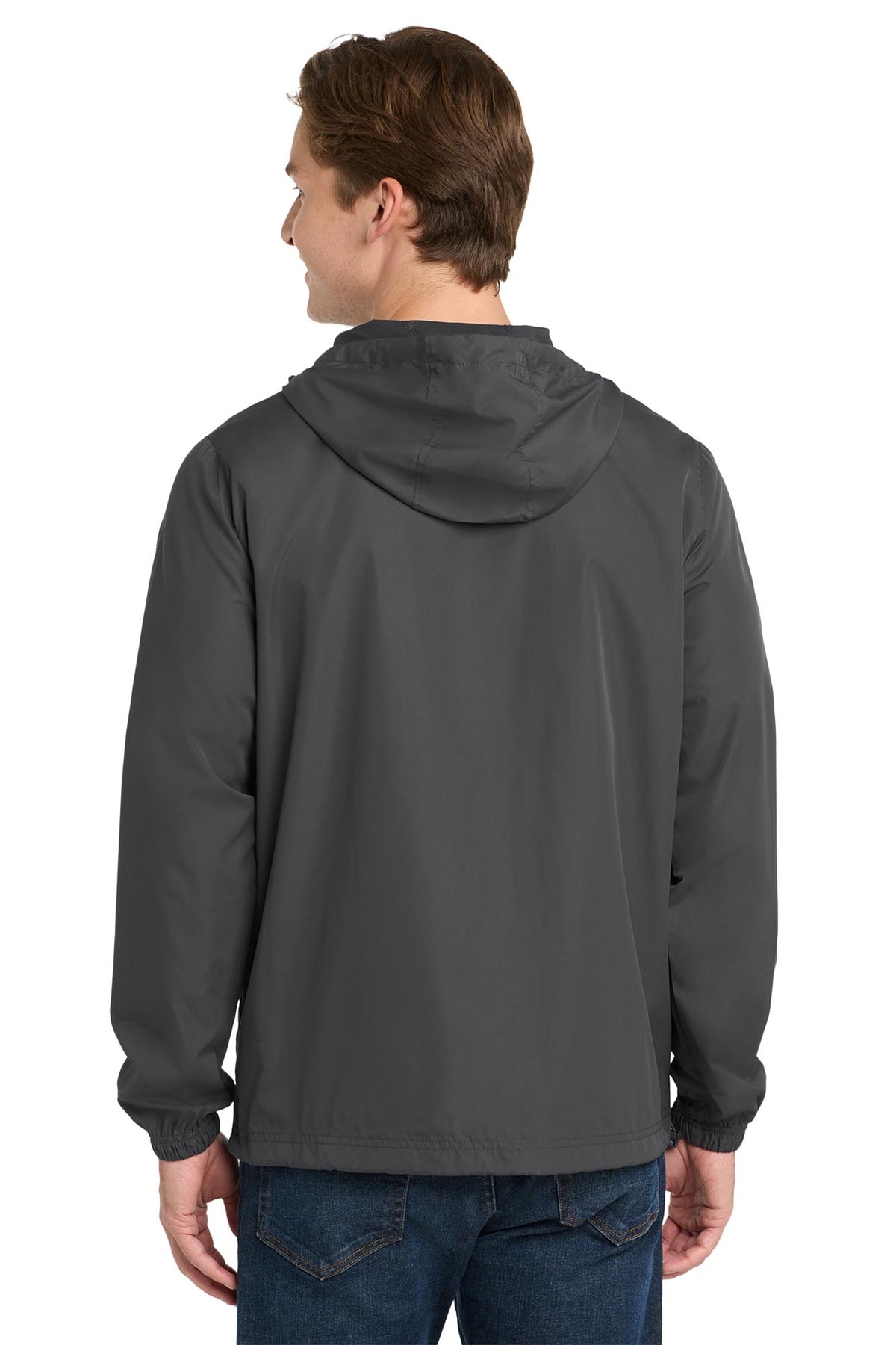 Sport-Tek® Men's Packable Anorak - Graphite