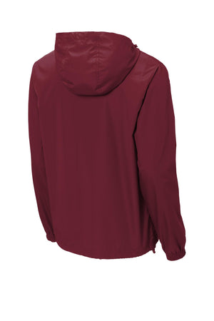 Sport-Tek® Men's Packable Anorak - Maroon