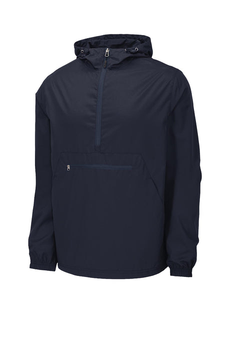 Sport-Tek® Men's Packable Anorak - True Navy
