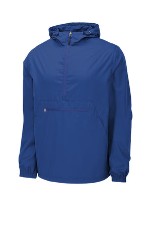 Sport-Tek® Men's Packable Anorak - True Royal