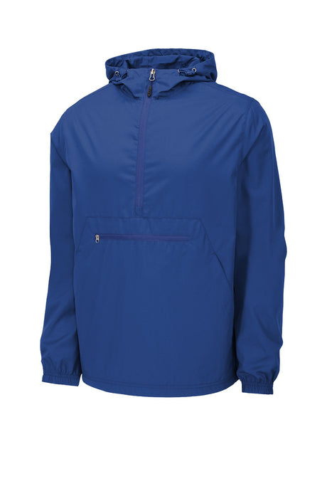 Sport-Tek® Men's Packable Anorak - True Royal