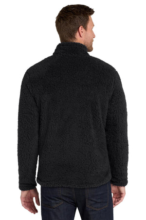 Port Authority® Men's Cozy 1/4-Zip Fleece - Black