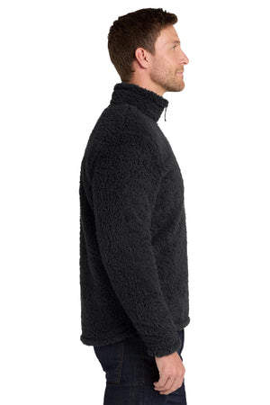 Port Authority® Men's Cozy 1/4-Zip Fleece - Black