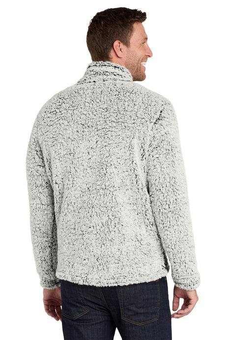 Port Authority® Men's Cozy 1/4-Zip Fleece - Grey Heather