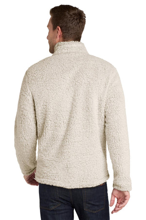 Port Authority® Men's Cozy 1/4-Zip Fleece - Oatmeal Heather