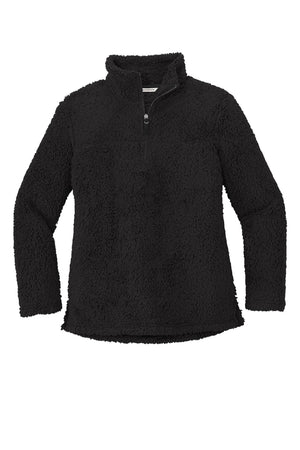 Port Authority® Women's Cozy 1/4-Zip Fleece - Black