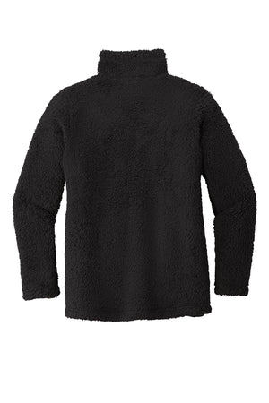 Port Authority® Women's Cozy 1/4-Zip Fleece - Black
