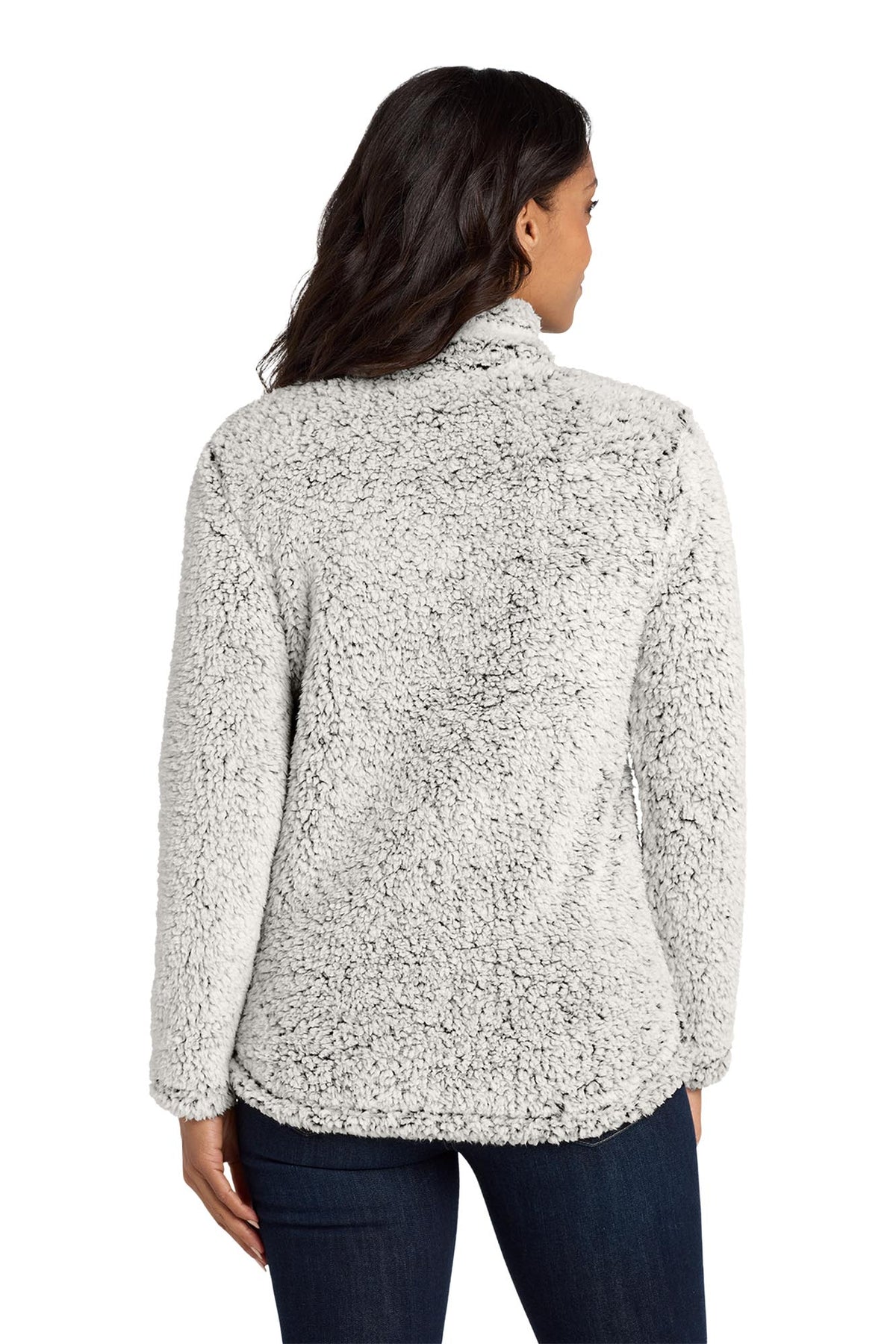 Port Authority® Women's Cozy 1/4-Zip Fleece - Grey Heather