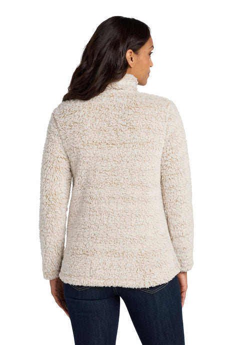 Port Authority® Women's Cozy 1/4-Zip Fleece - Oatmeal Heather