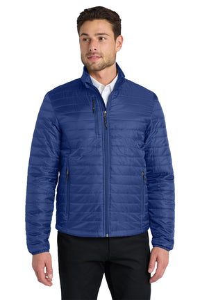 Port Authority® Packable Puffy Jacket - Cobalt Blue