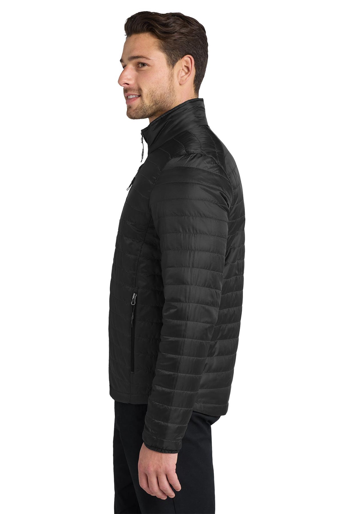Port Authority® Packable Puffy Jacket - Deep Black