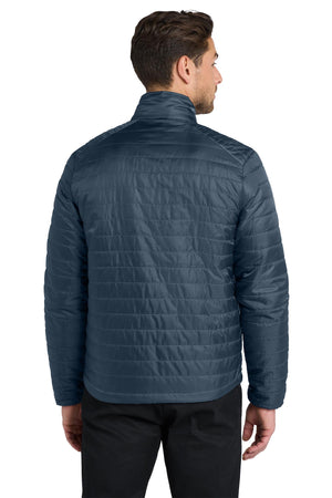 Port Authority® Packable Puffy Jacket - Regatta Blue/River Blue Navy