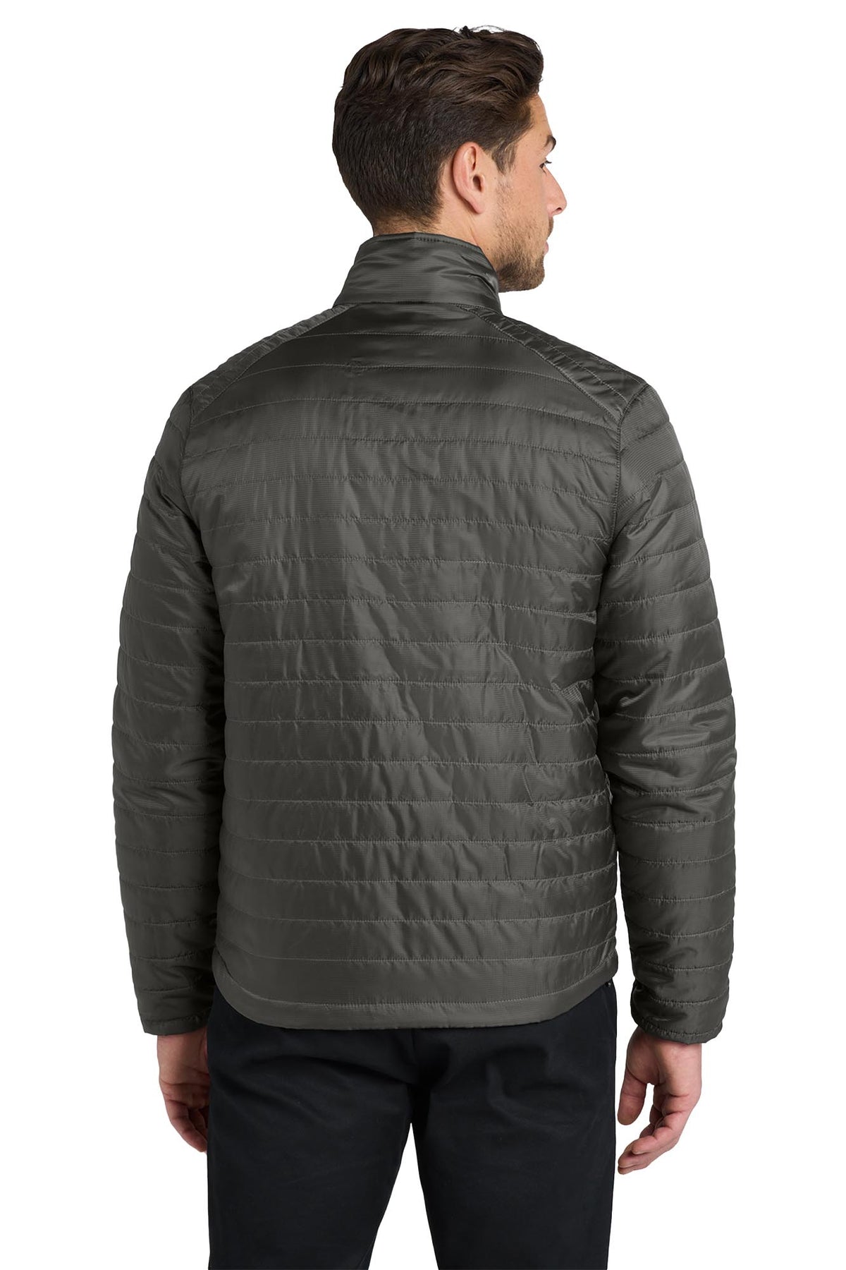 Port Authority® Packable Puffy Jacket - Sterling Grey/Graphite